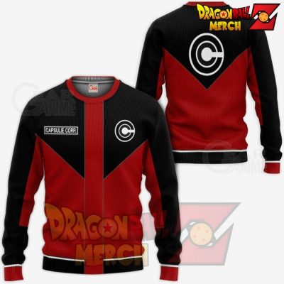 Red Capsule Corp Uniform Hoodie Jacket Sweater / S All Over Printed Shirts