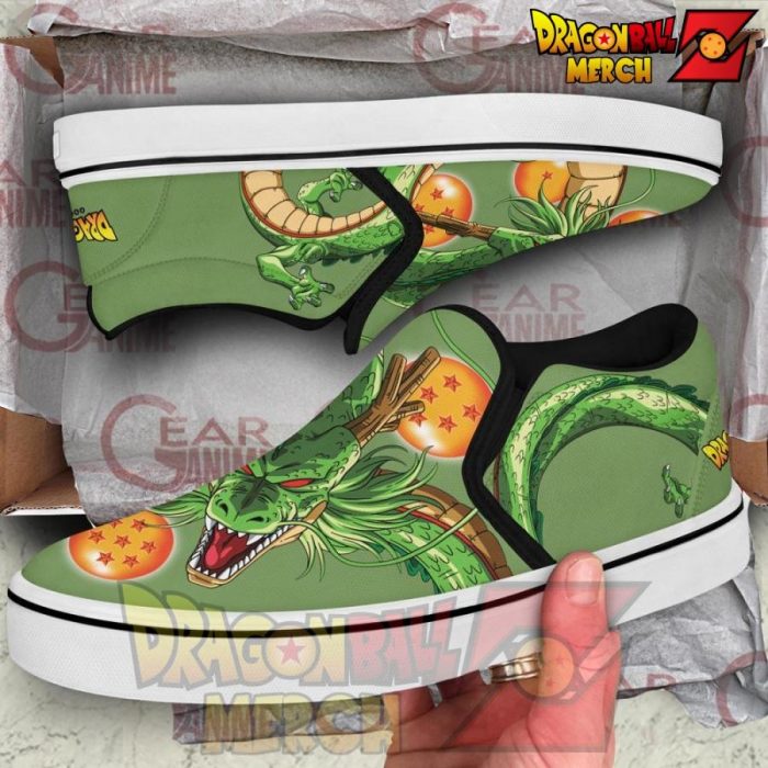 Shenron Slip-On Shoes Dragon Ball Custom Anime Pn11 Slip-On