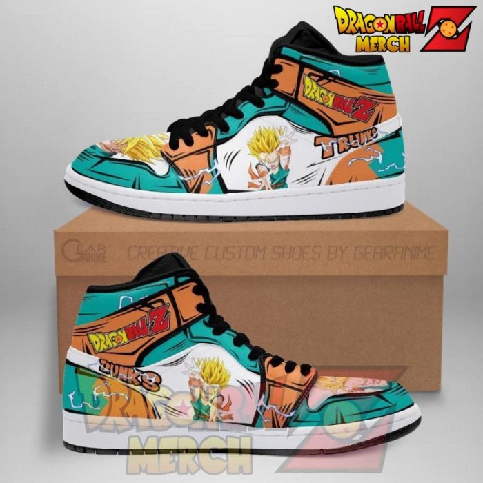 SSJ Kid Trunks Shoes JD Sneakers Custom Dragon Ball Z Store
