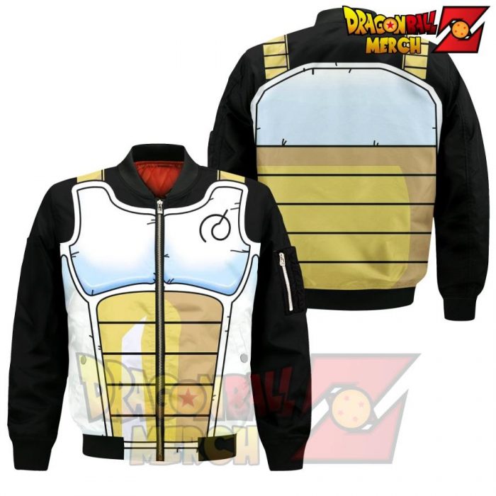 Vegeta Saiyan Battle Armor Dragon Ball Super Apparel Bomber Jacket / S All Over Printed Shirts