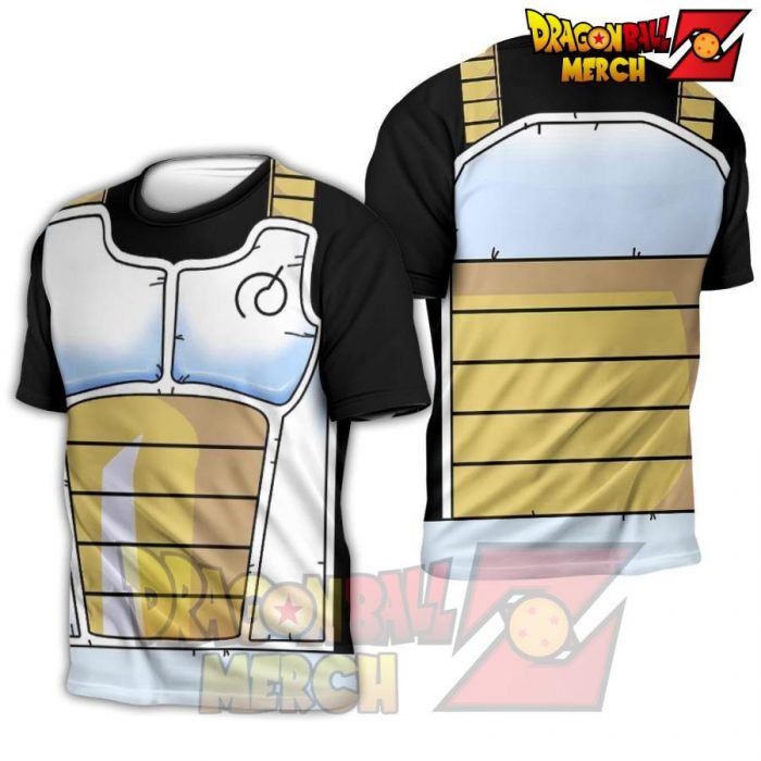 Vegeta Saiyan Battle Armor Dragon Ball Super Apparel T-Shirt / S All Over Printed Shirts