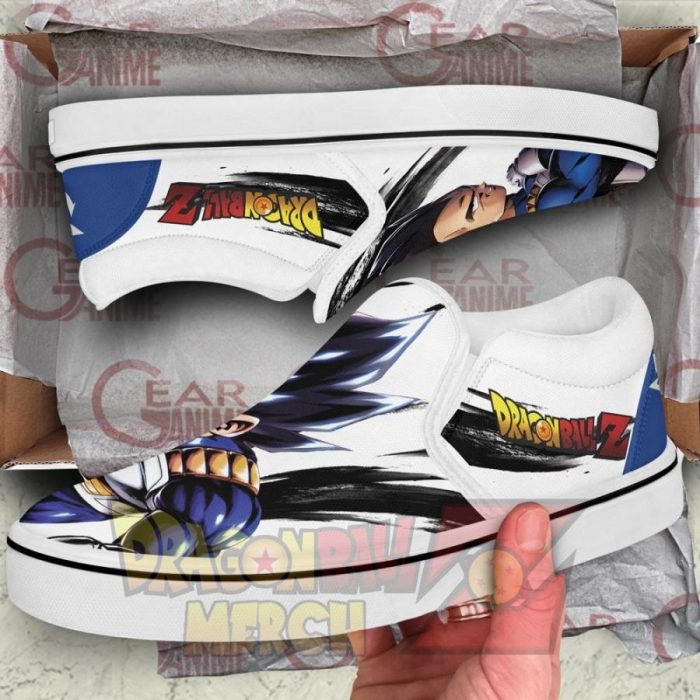 Vegeta Slip-On Shoes Dragon Ball Custom Anime Pn11 Slip-On