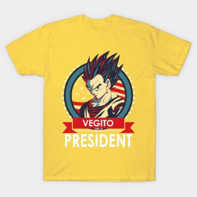 VegitoforPresidentT Shirt 2 - Dragon Ball Z Store