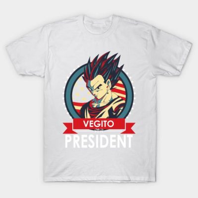VegitoforPresidentT Shirt 5 - Dragon Ball Z Store