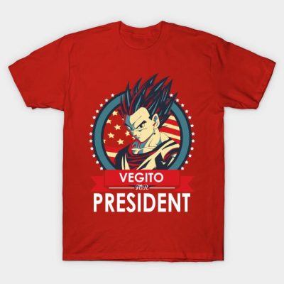 VegitoforPresidentT Shirt 6 - Dragon Ball Z Store