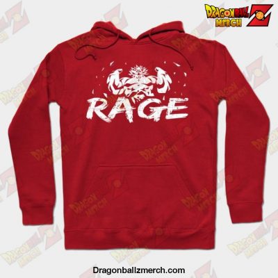 Broly - Rage Hoodie Red / S
