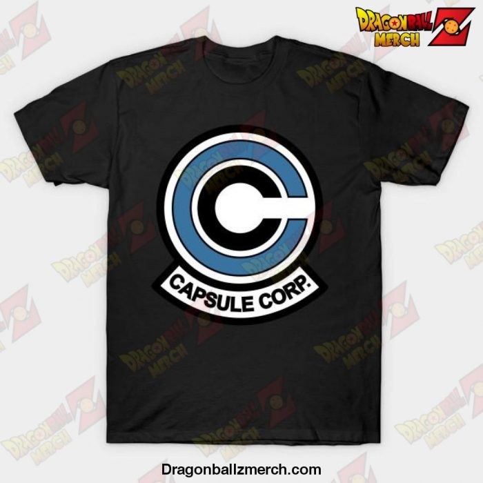Capsule Corp Logo T-Shirt Black / S