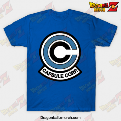 Capsule Corp Logo T-Shirt Blue / S