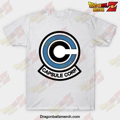 Capsule Corp Logo T-Shirt White / S