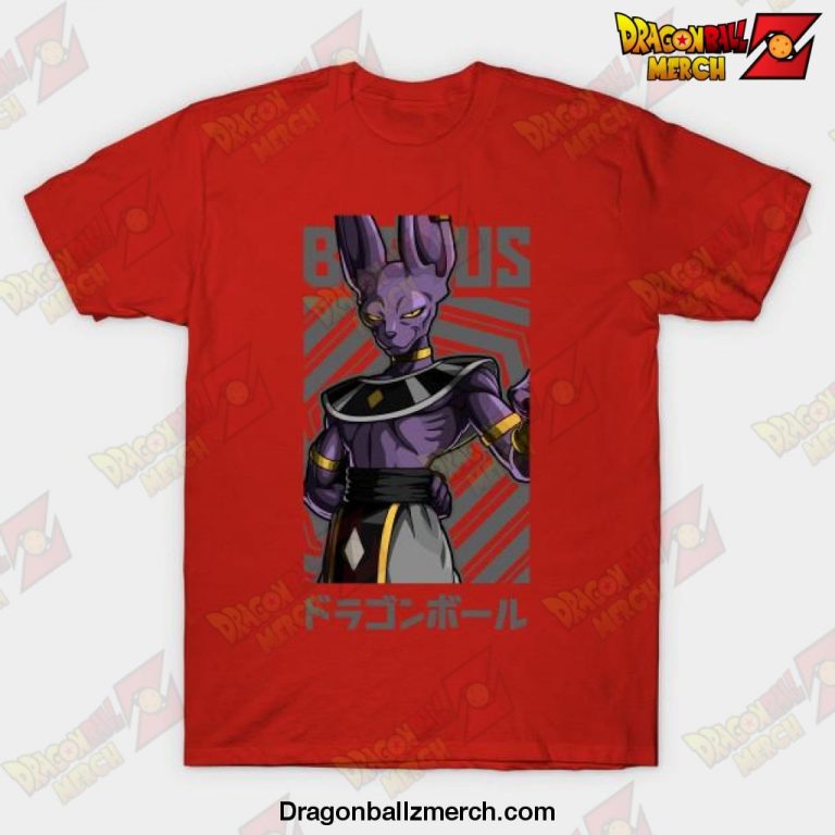 Dragon Ball Super Beerus Anime Design T-Shirt - Dragon Ball Z Store