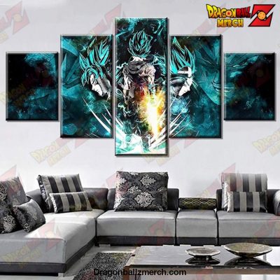 Dragon Ball Z 5 Piece Wall Art Canvas