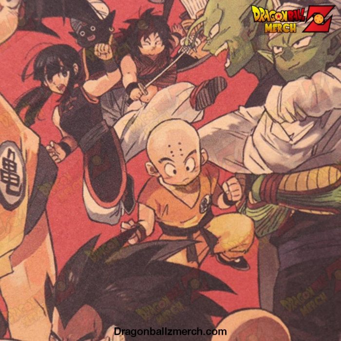Dragon Ball Z Classic Retro Poster