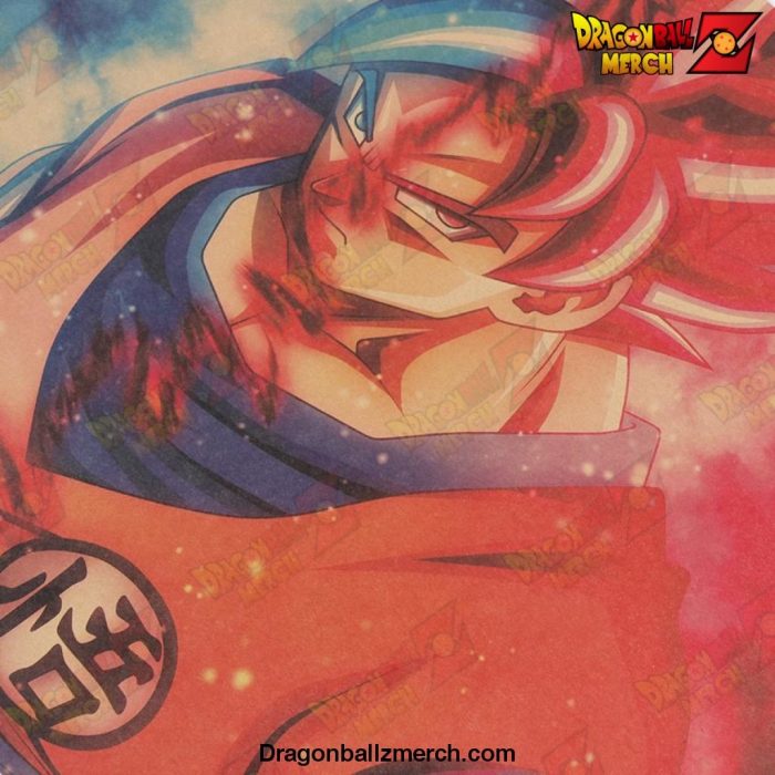 Dragon Ball Z Goku Kraft Paper Poster