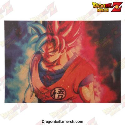 Dragon Ball Z Goku Kraft Paper Poster