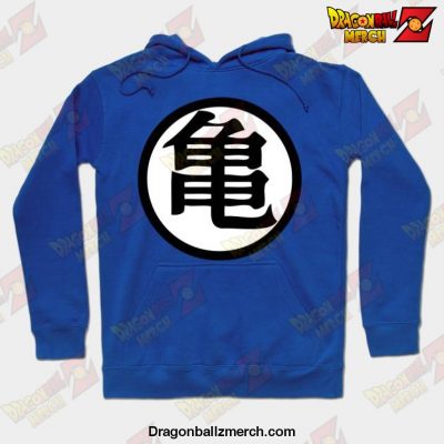Dragon Ball Z Master Roshi Kanji Hoodie Blue / S