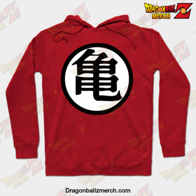 Dragon Ball Z Master Roshi Kanji Hoodie Red / S