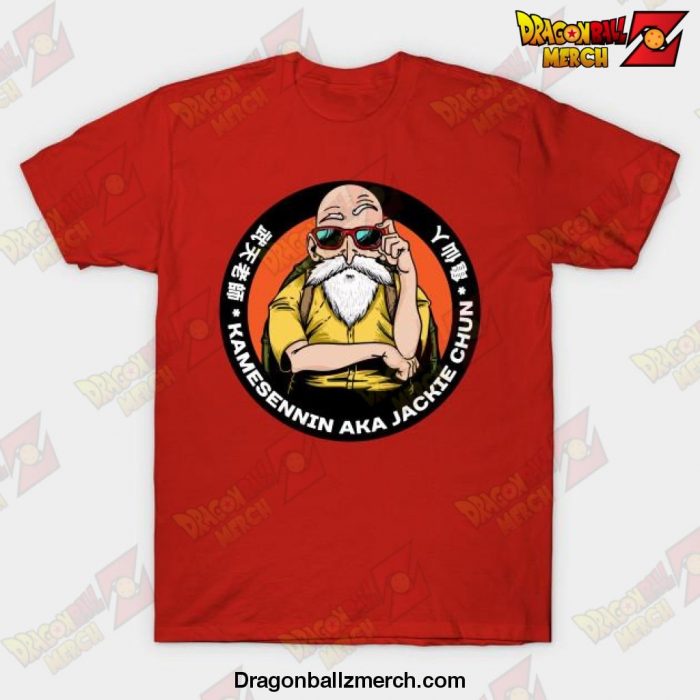 Dragon Ball Z Master Roshi T-Shirt Red / S