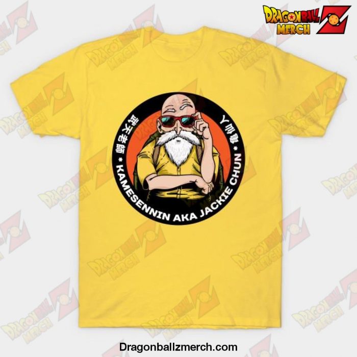 Dragon Ball Z Master Roshi T-Shirt Yellow / S