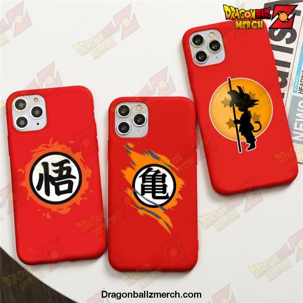 Dragons Balls Z Super Son Goku Phone Case For iphone 12 11 Pro Max Mini XS 8 7 6 6S Plus X SE 2020 XR Red Cover