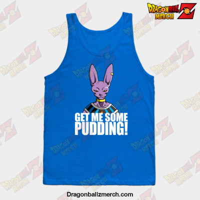Get Me Some Pudding! Tank Top Blue / S