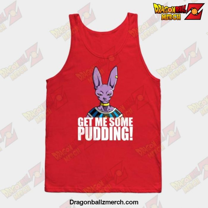 Get Me Some Pudding! Tank Top Red / S