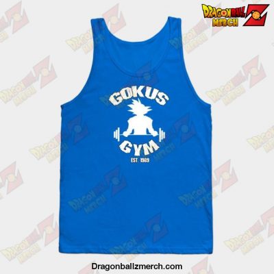 Goku Gym Tank Top Blue / S
