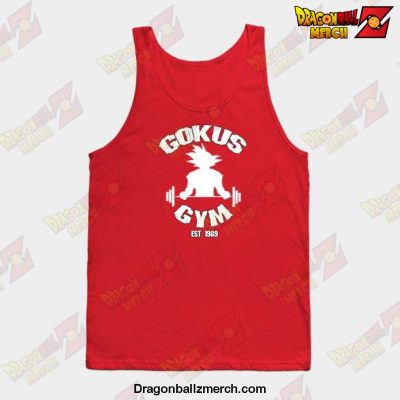 Goku Gym Tank Top Red / S