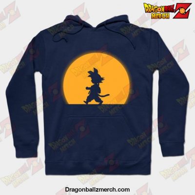 Goku To Victory And Beyond Hoodie Navy Blue / S