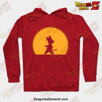 Goku To Victory And Beyond Hoodie Red / S
