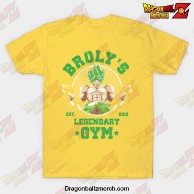 Legendary Gym T-Shirt Yellow / S