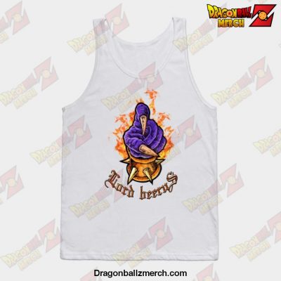 Lord Beerus Tank Top White / S