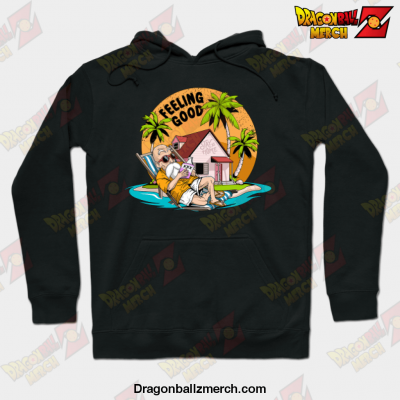 Master Roshi Stay At Home And Feel So Good Hoodie Black / S