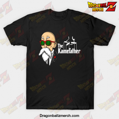 Master Roshi The Kamefather T-Shirt Black / S