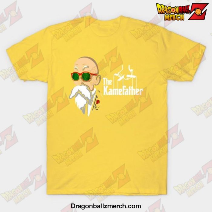 Master Roshi The Kamefather T-Shirt Yellow / S
