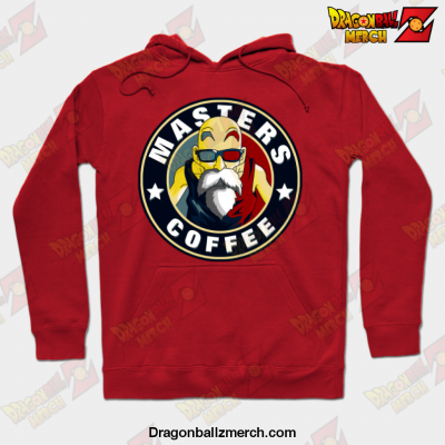 Masters Coffee Hoodie Red / S