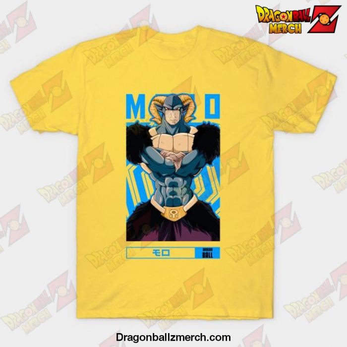 Moro - Dragon Ball Super Anime Design T-Shirt Yellow / S