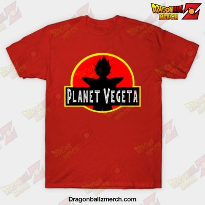 Planet Vegeta T-Shirt Red / S