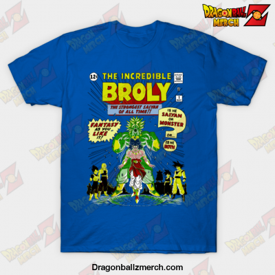 The Incredible Broly T-Shirt Blue / S