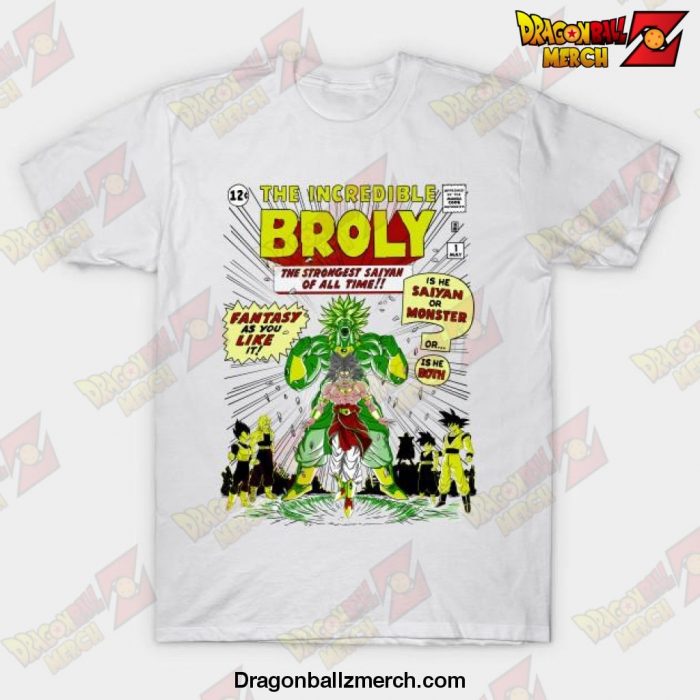 The Incredible Broly T-Shirt White / S