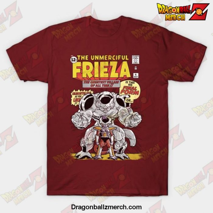 The Unmerciful Frieza T-Shirt Red / S