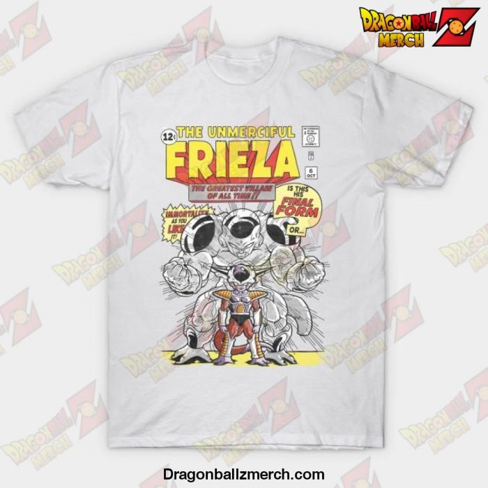 The Unmerciful Frieza T-Shirt White / S