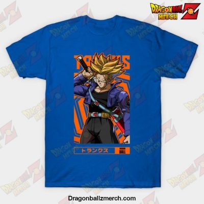 Trunks Dragon Ball Z Anime Otaku Design T-Shirt Blue / S