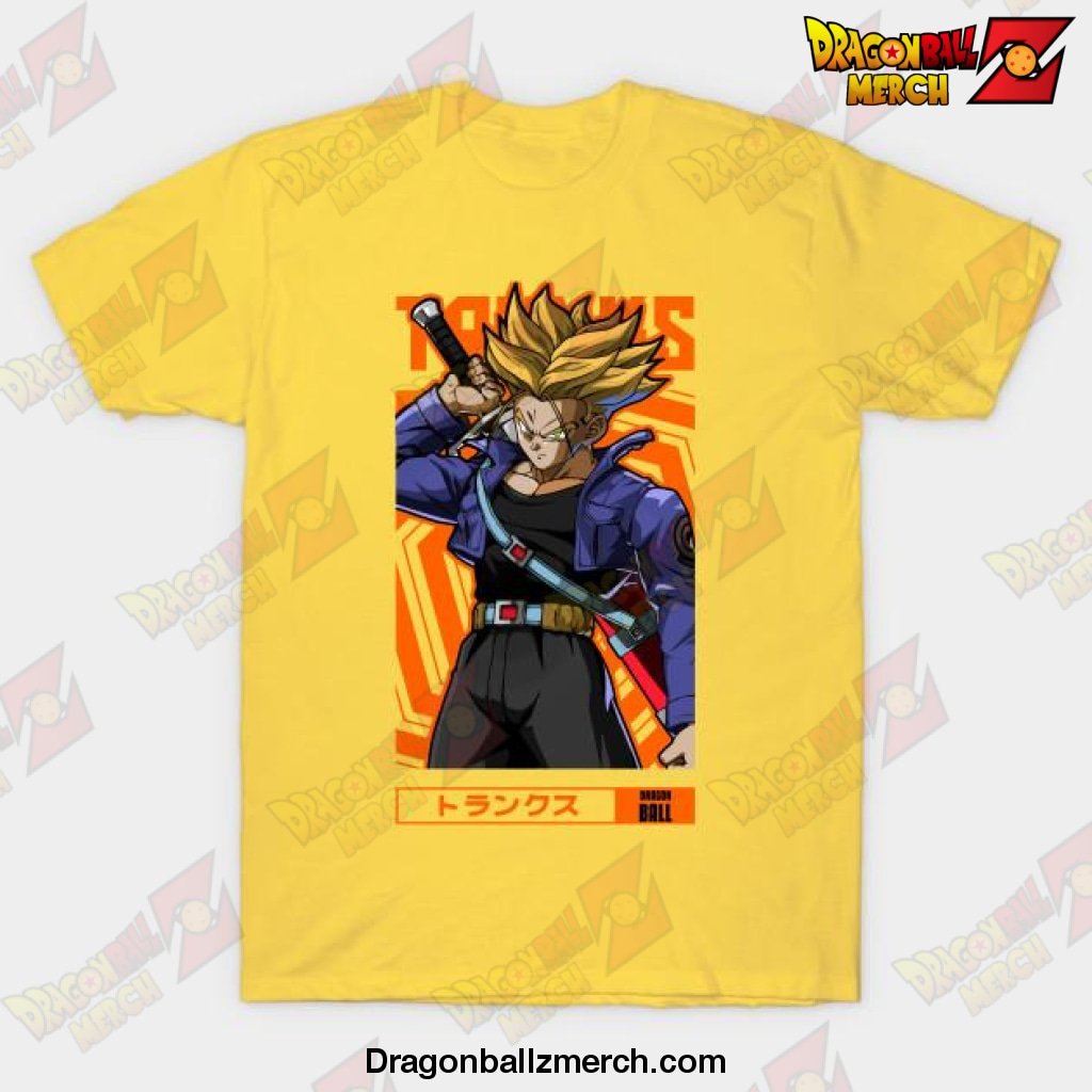 Trunks DRAGON BALL Z Anime Otaku Design T-Shirt - Dragon Ball Z Store