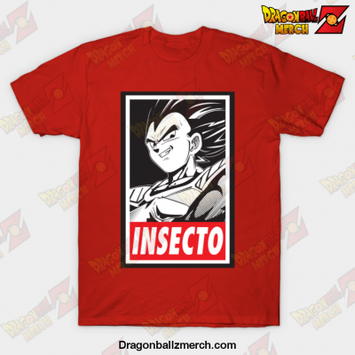Vegeta - Obey Insecto T-Shirt Red / S