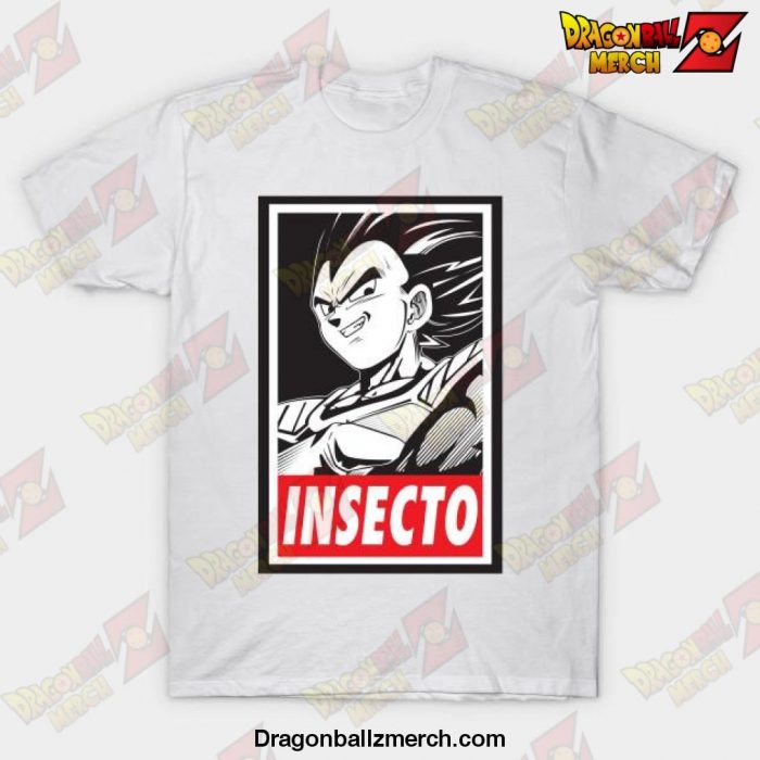 Vegeta - Obey Insecto T-Shirt White / S