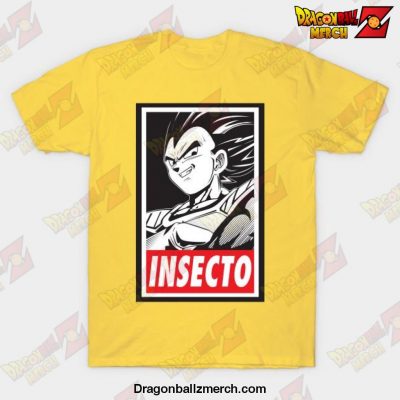 Vegeta - Obey Insecto T-Shirt Yellow / S