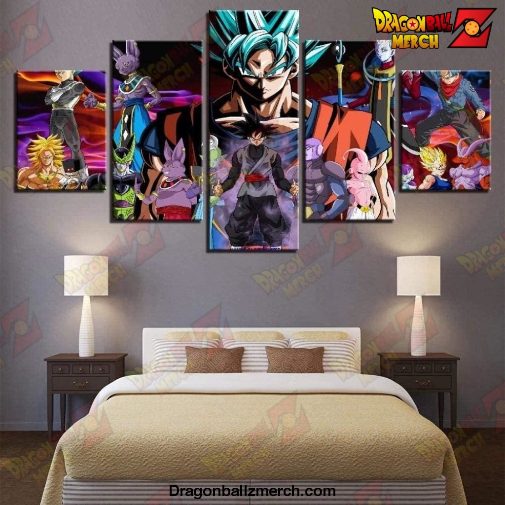 Dragon Ball Z Wall Arts & DBZ Canvas Prints Collection 2021