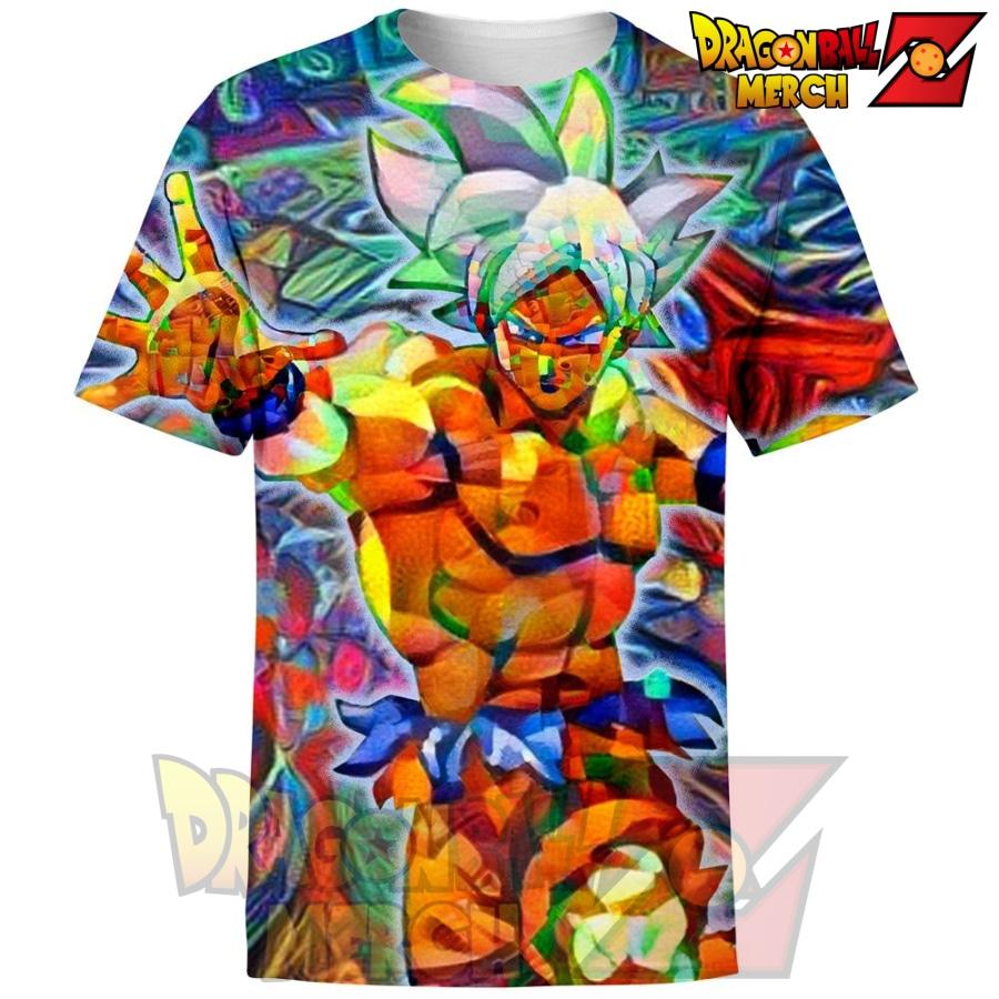 Abstract Goku Dragon Ball T-Shirt