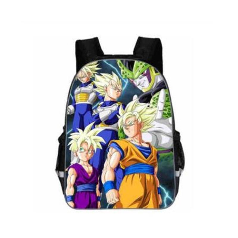 16 inch Popular Dragon Ball Super Backpacks For Teenagers