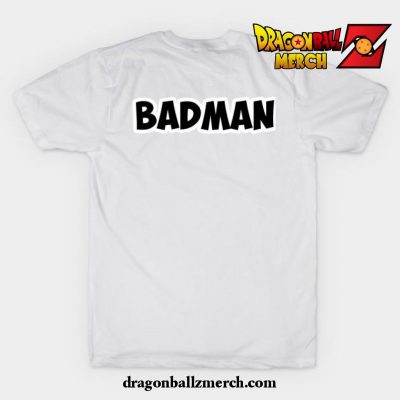 Badman Vegeta (Back) T-Shirt White / S
